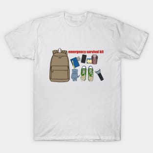 Emergency survival kit T-Shirt